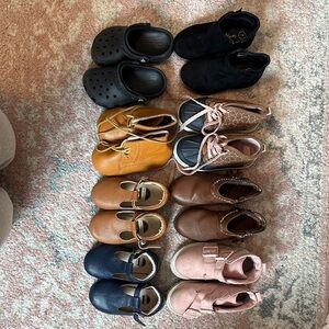 Stylish Kids Shoes Collection - Multiple Colors size toddler 7